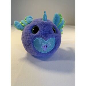 Rainbocorns Axolotlcorn Surprise by ZURU, Collectible Plush Toy Purple